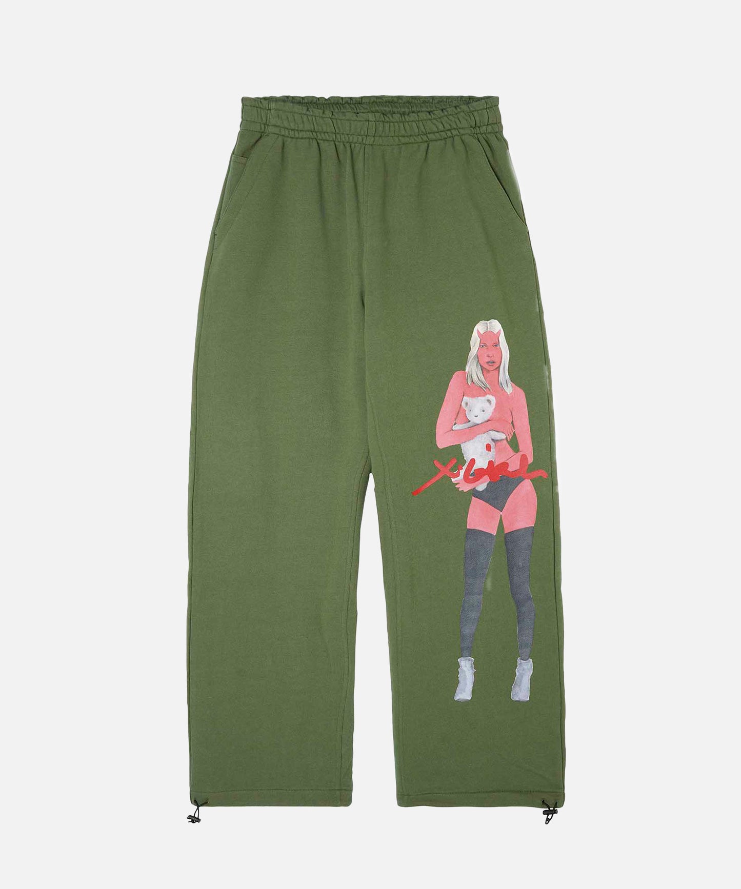 X-girl x T-REX SWEAT PANTS