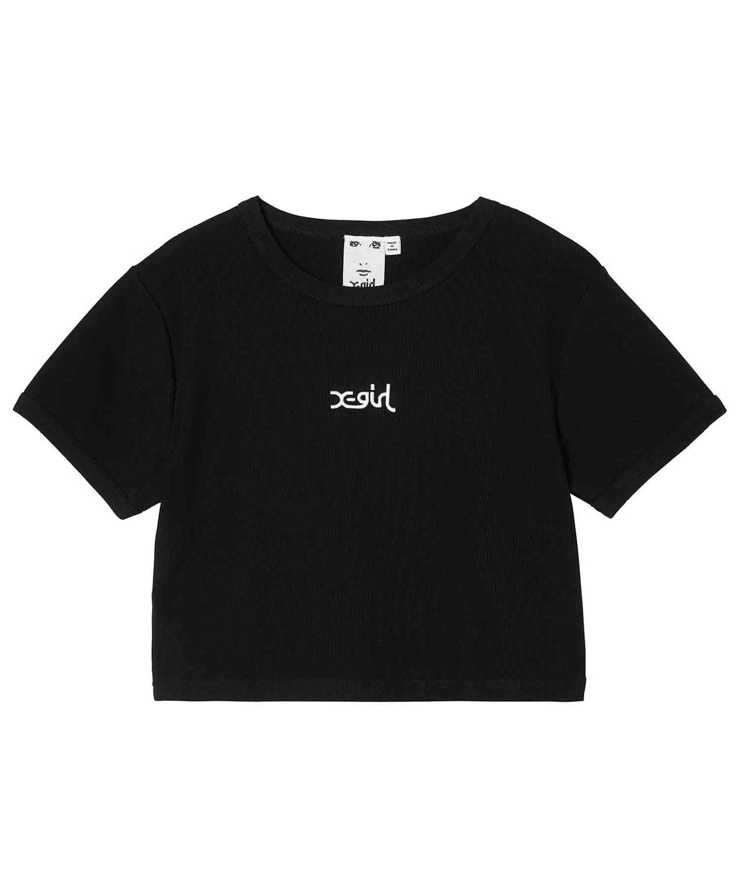 MILLS LOGO S/S CROPPED TOP