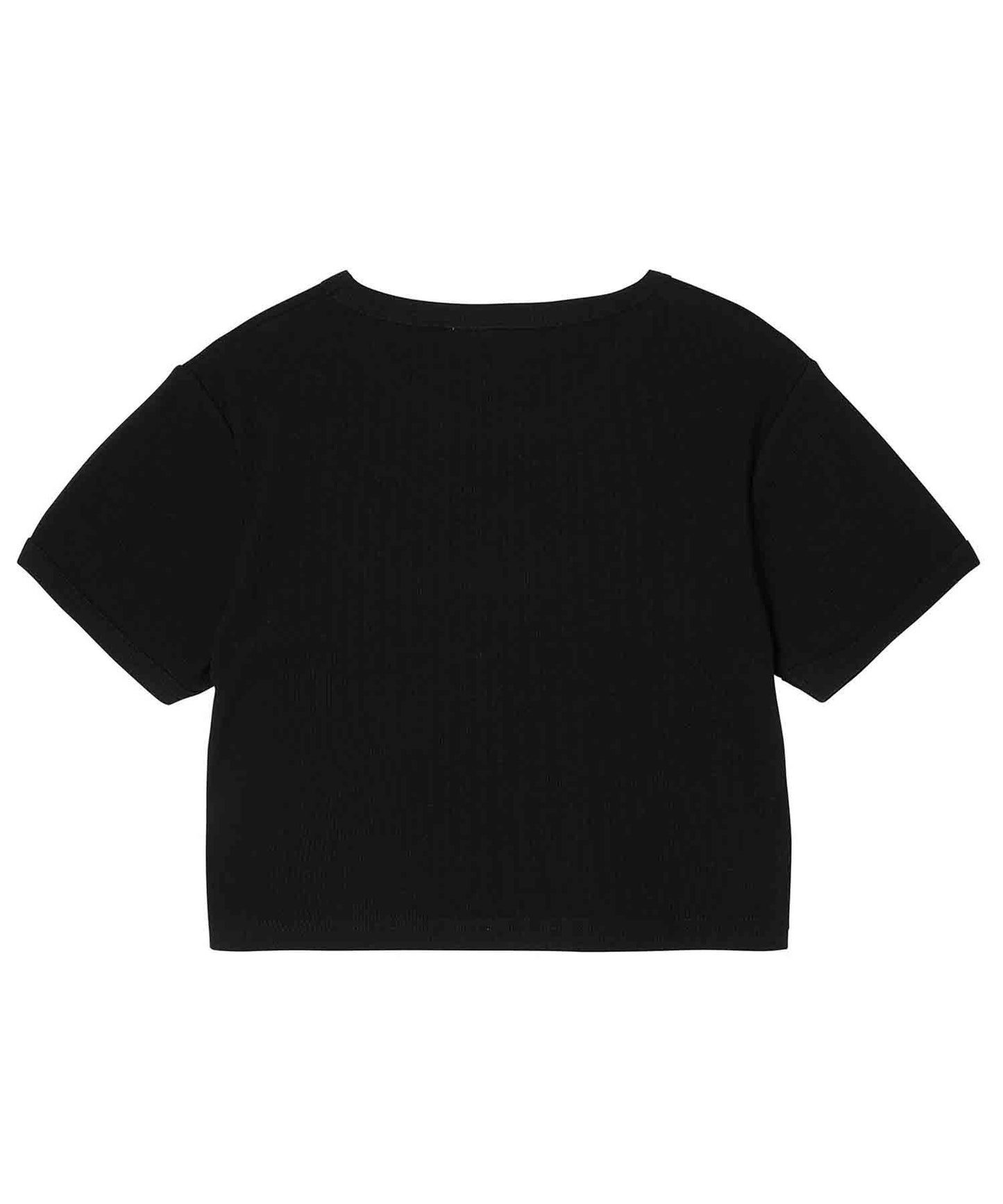 MILLS LOGO S/S CROPPED TOP