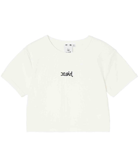 MILLS LOGO S/S CROPPED TOP