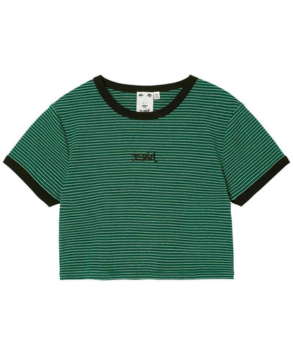 MILLS LOGO S/S CROPPED TOP