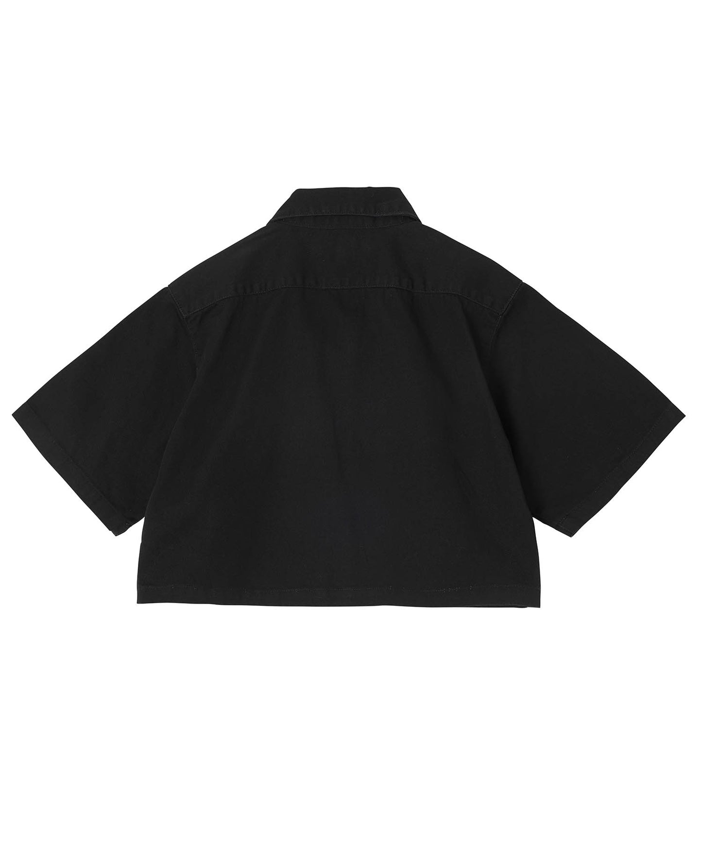 X-girl x Peels ZIP UP CROPPED SHIRT