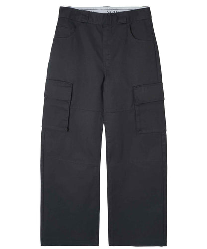 WIDE LEG CHINO PANTS