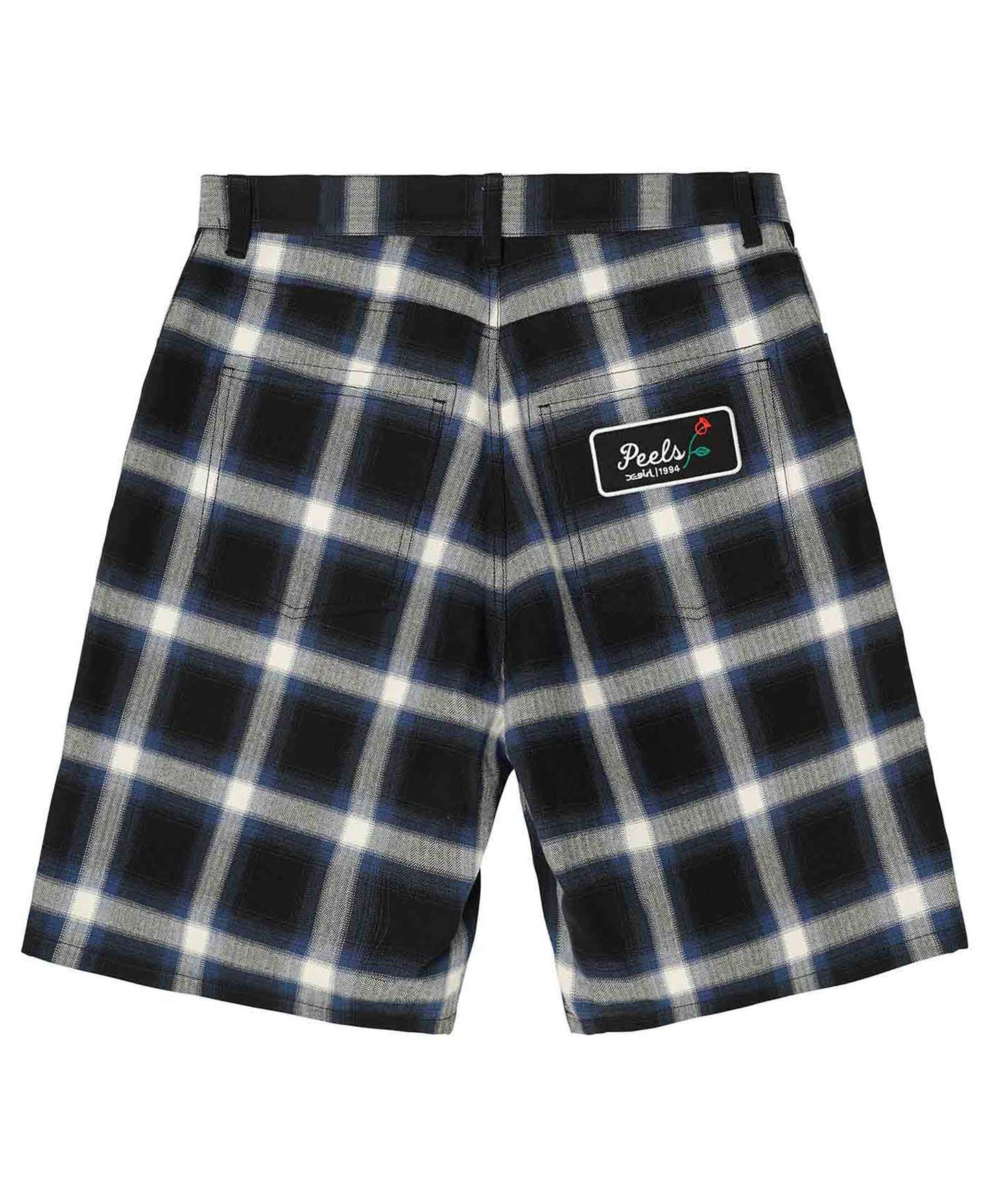 X-girl x Peels PLAID HALF PANTS