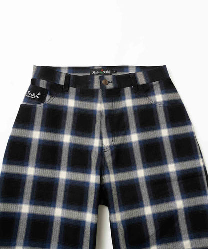 X-girl x Peels PLAID HALF PANTS