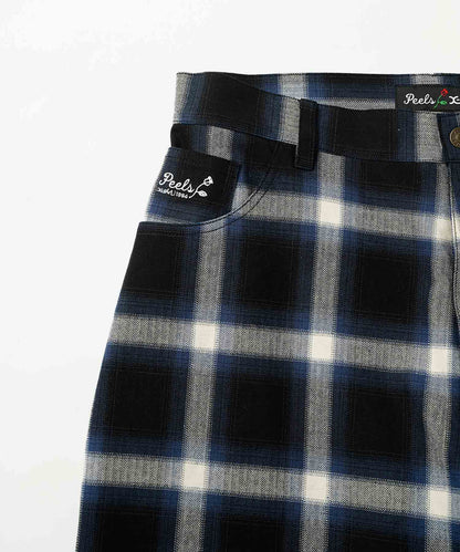 X-girl x Peels PLAID HALF PANTS