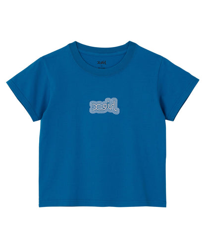 OUTLINE MILLS LOGO EMBROIDERY S/S BABY TEE