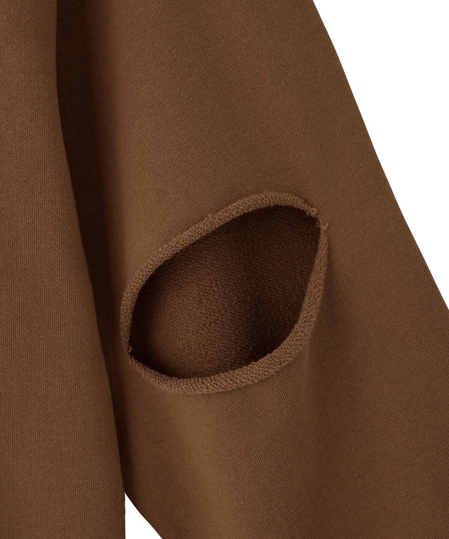 ELBOW SLIT SWEAT HOODIE