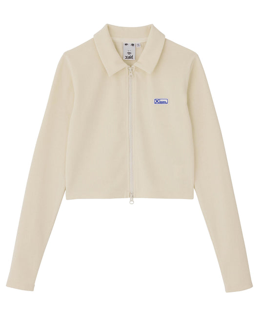 ZIP UP L/S TOP