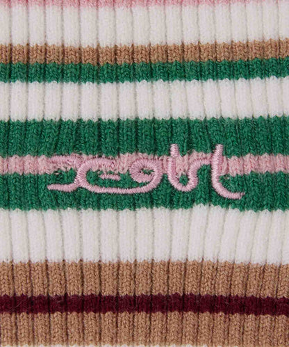 STRIPED KNIT CARDIGAN