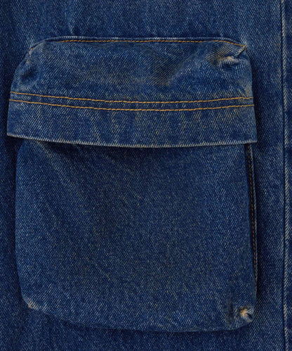POCKET DENIM PANTS