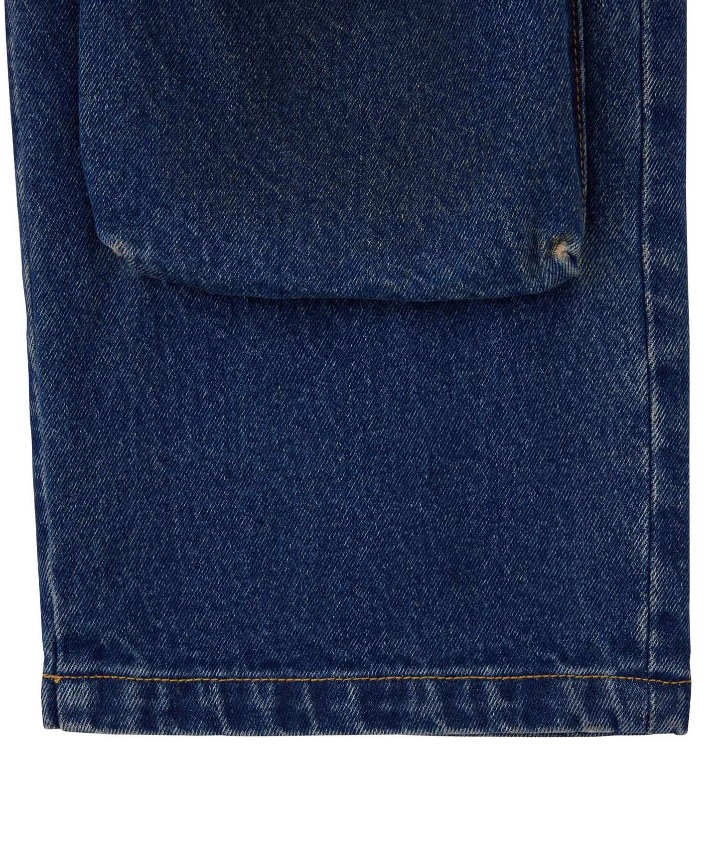 POCKET DENIM PANTS