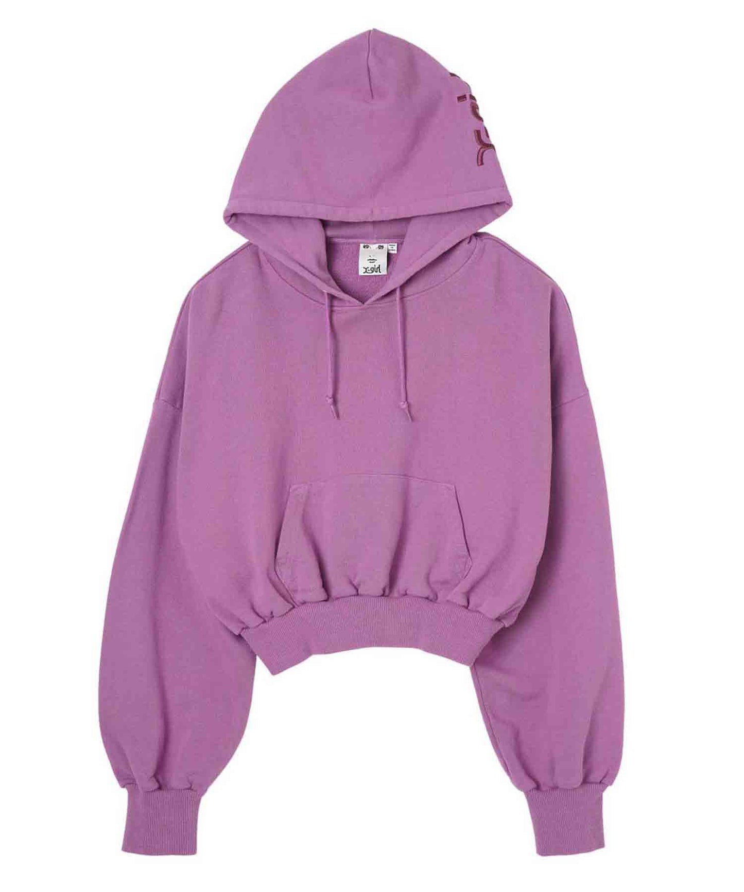 EMBROIDERED MILLS LOGO COMPACT SWEAT HOODIE