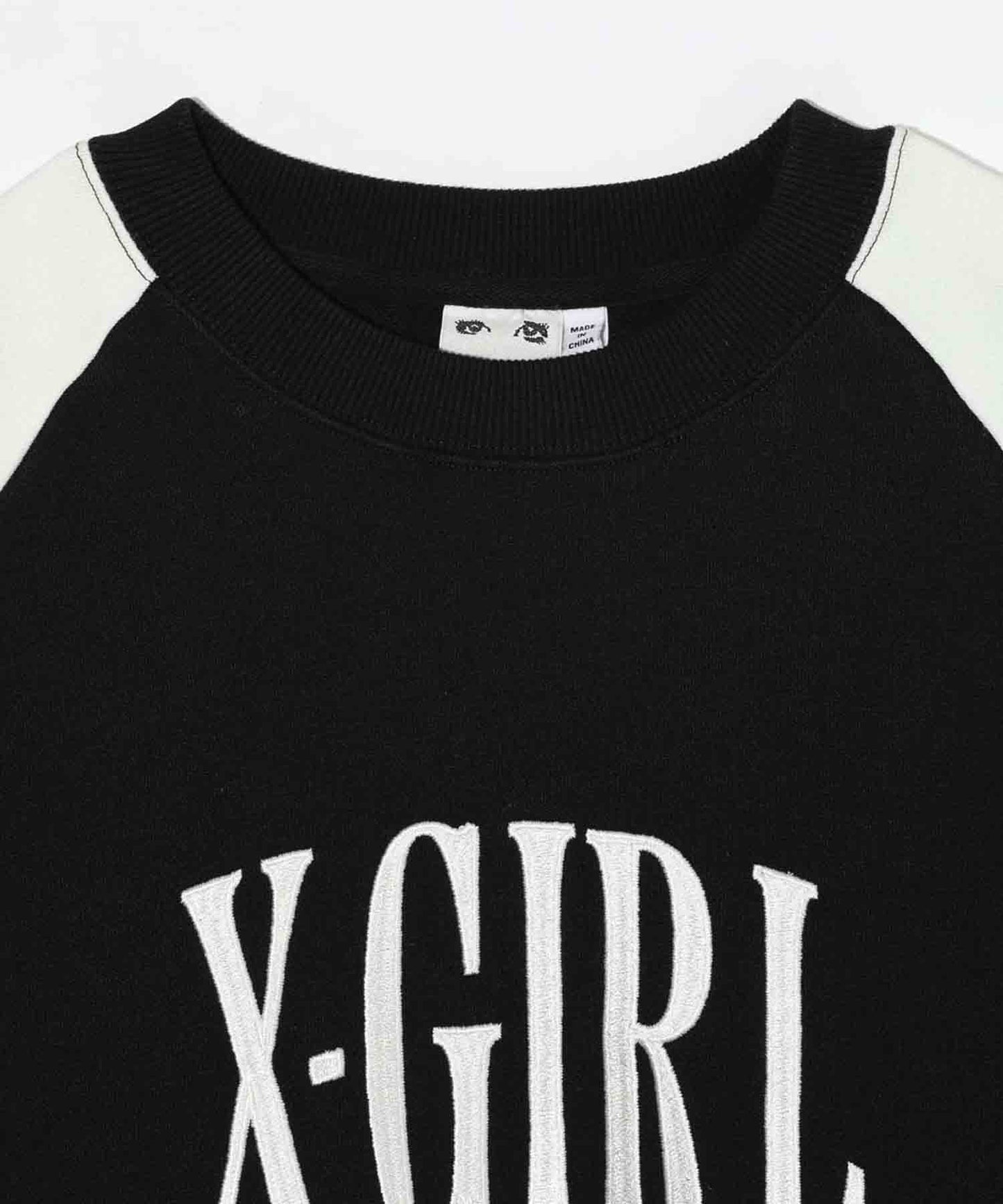 RAGLAN BICOLOR SWEAT TOP