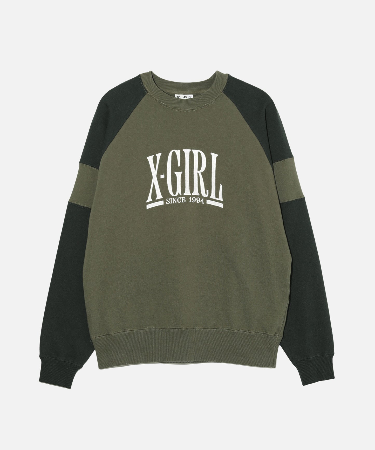 RAGLAN BICOLOR SWEAT TOP