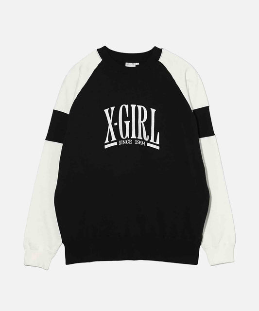 RAGLAN BICOLOR SWEAT TOP