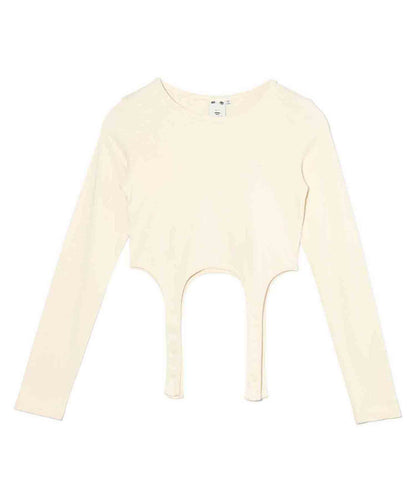 GARTER L/S TOP