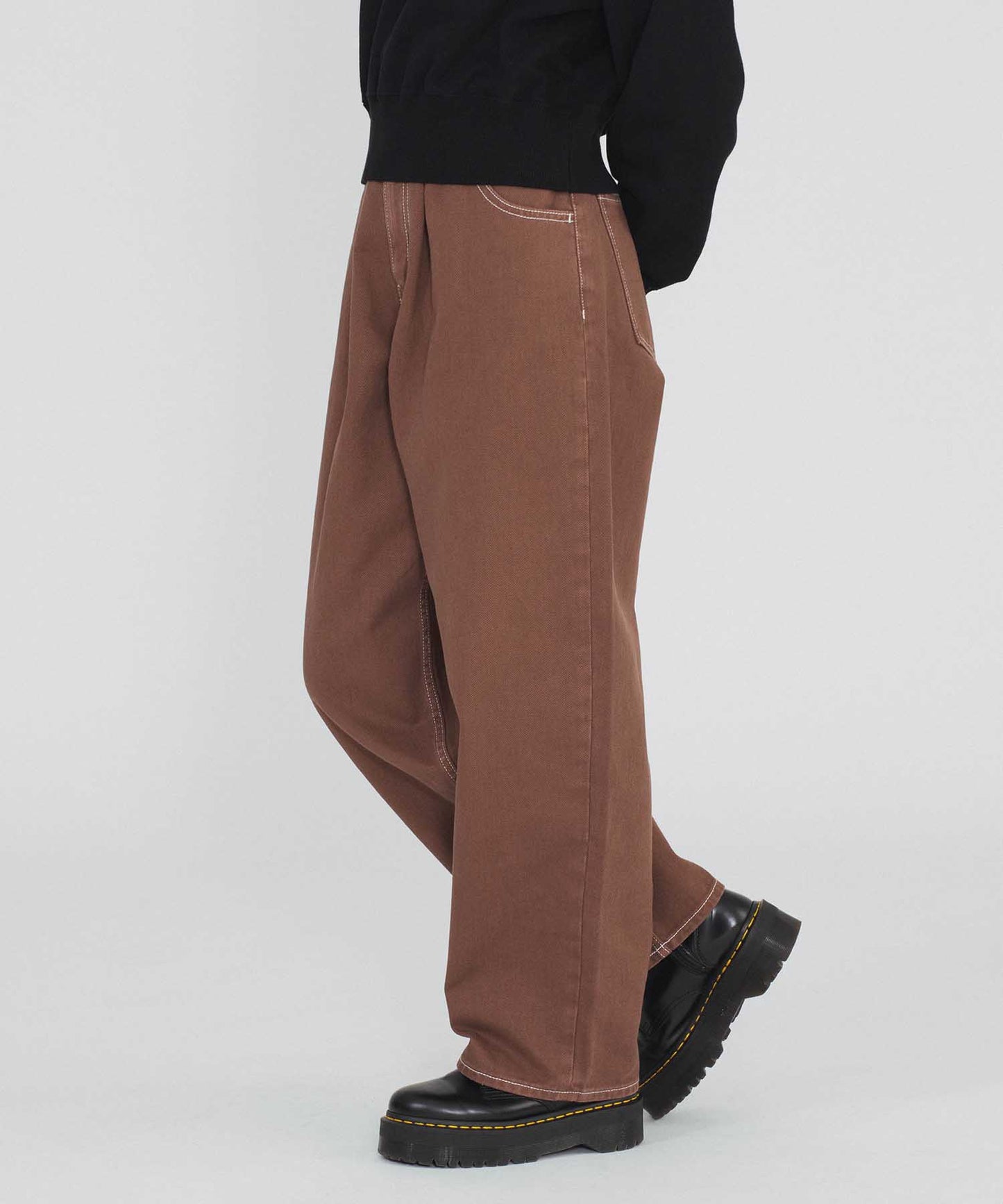 WIDE TAPERED PANTS
