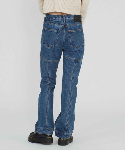 SIDE ZIP DENIM PANTS