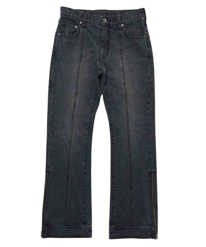 SIDE ZIP DENIM PANTS