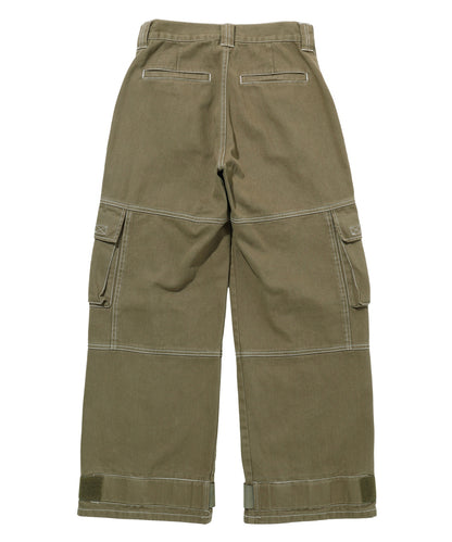 ADJUSTABLE HEM CARGO PANTS