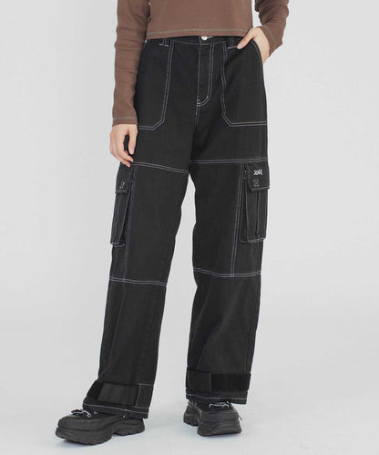 ADJUSTABLE HEM CARGO PANTS