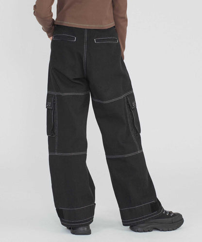 ADJUSTABLE HEM CARGO PANTS