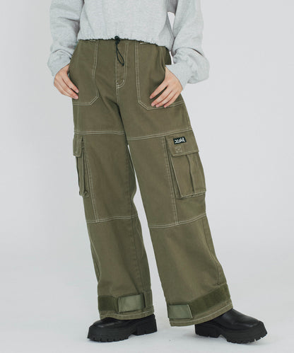 ADJUSTABLE HEM CARGO PANTS