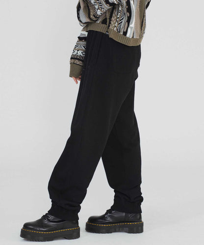 EMBROIDERED MILLS LOGO SWEAT PANTS