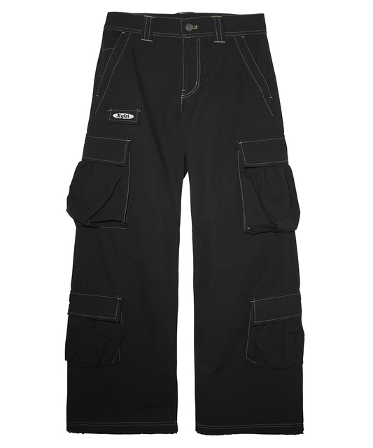 WIDE LEG CARGO PANTS