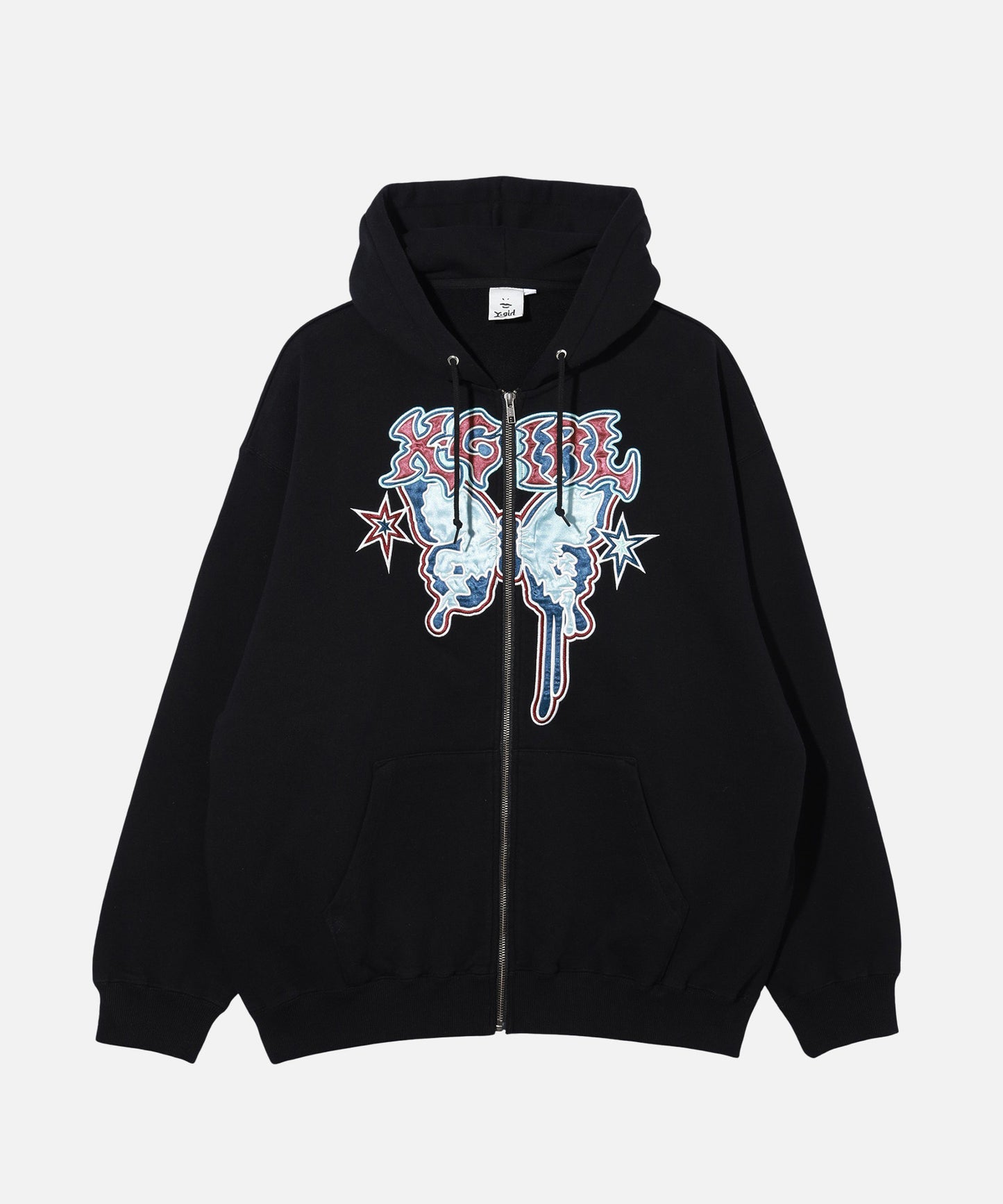 BUTTERFLY ZIP UP HOODIE