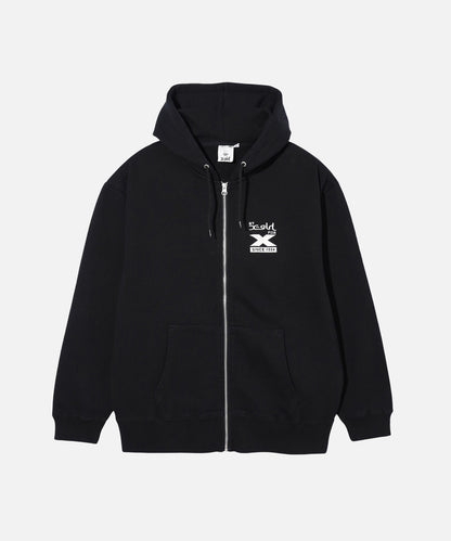 BY X-GIRL FOR X ZIP UP SWEAT HOODIE