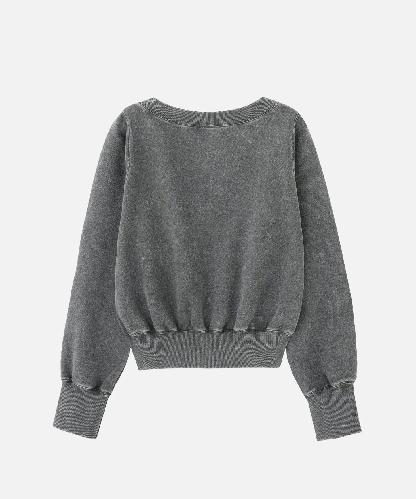 WIDE NECK SWEAT TOP