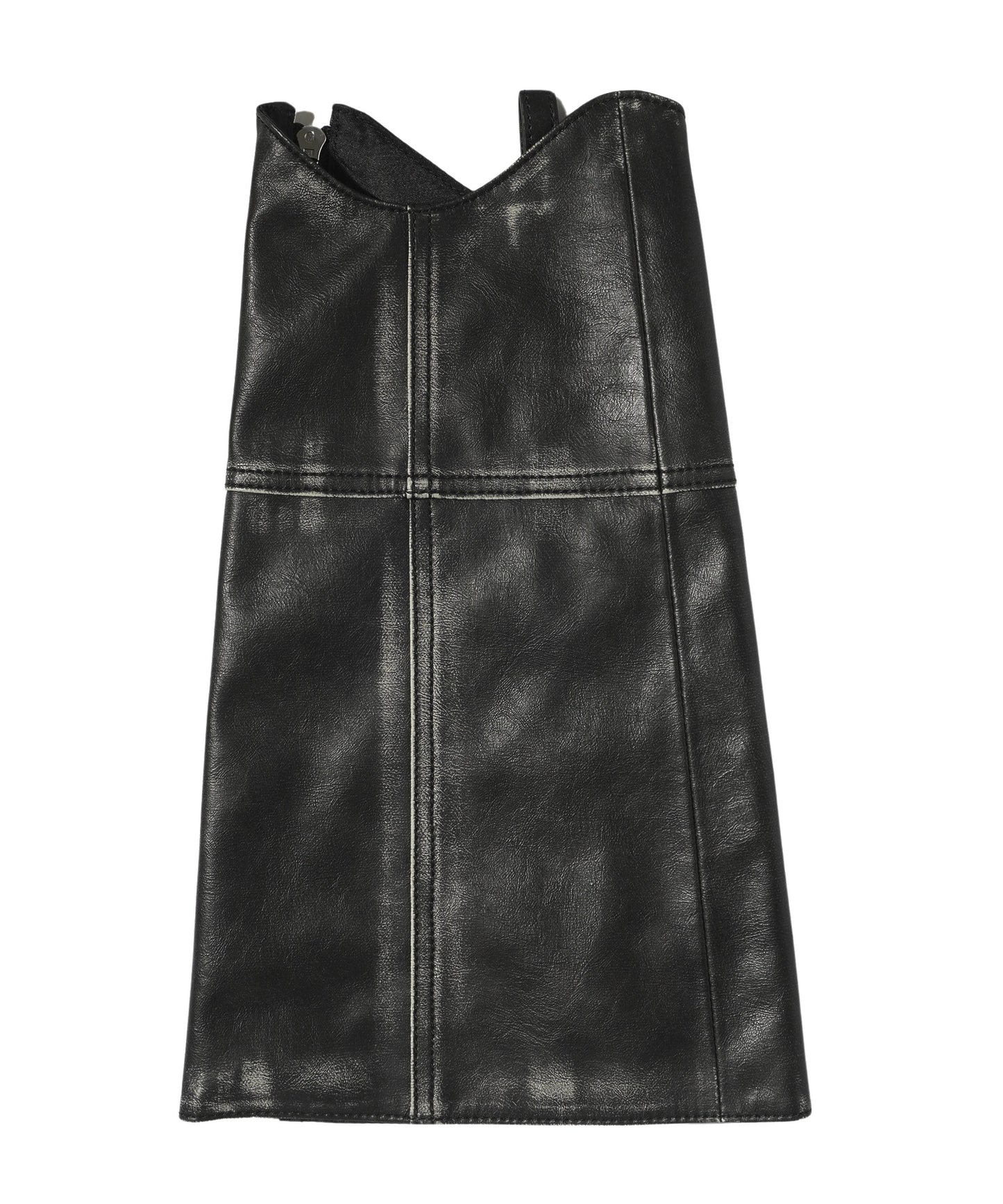 FAUX LEATHER LEG WARMER