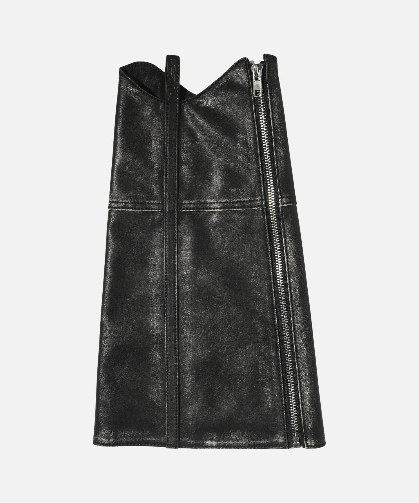 FAUX LEATHER LEG WARMER