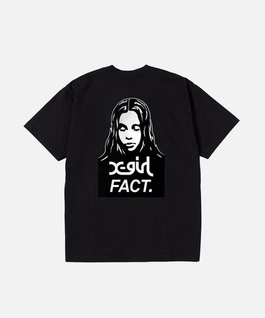 X-Girl x FACT - FACE S/S TEE