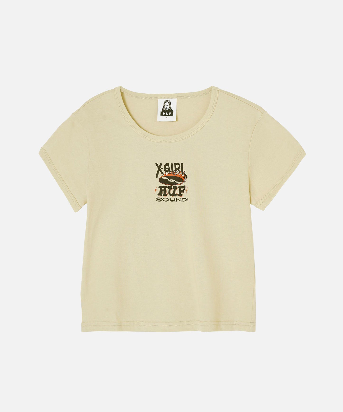 X-girl × HUF RUDIE BABY TEE