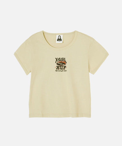 X-girl × HUF RUDIE BABY TEE