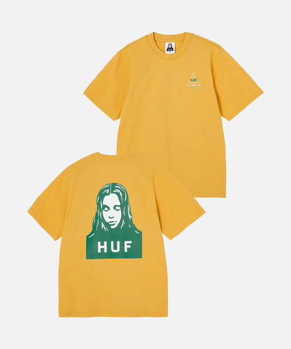 X-girl × HUF S/S RELAX TEE