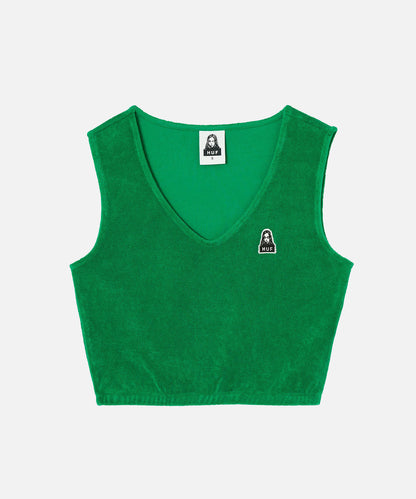 X-girl × HUF WAH GWAAN TERRY TANK