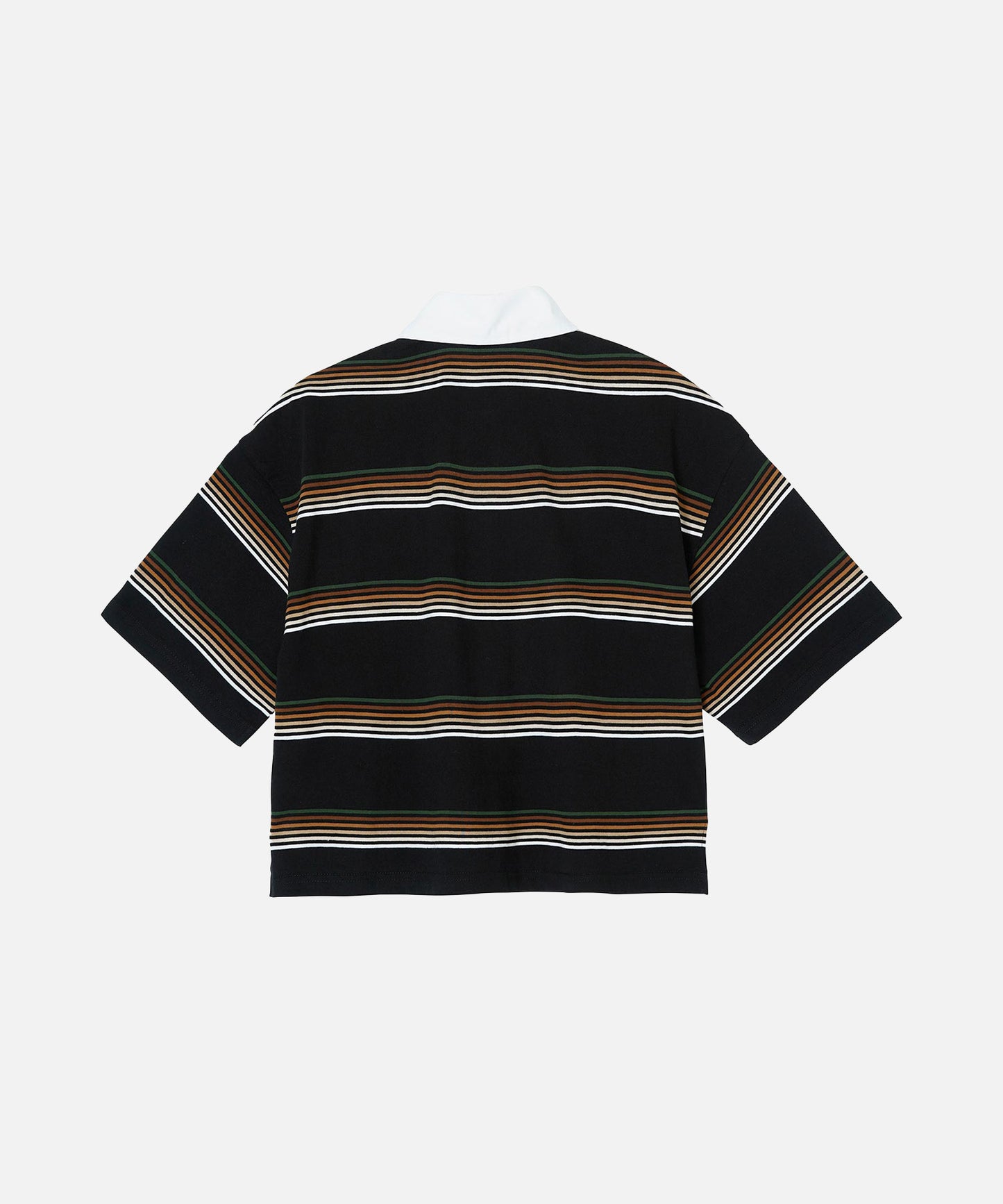 X-girl × HUF RUN THINGS CROP POLO SHIRT