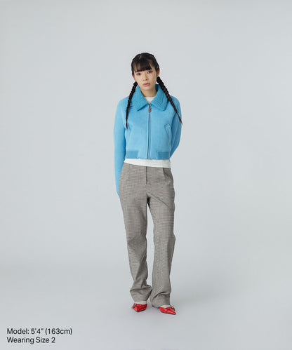 Plaid Trouser