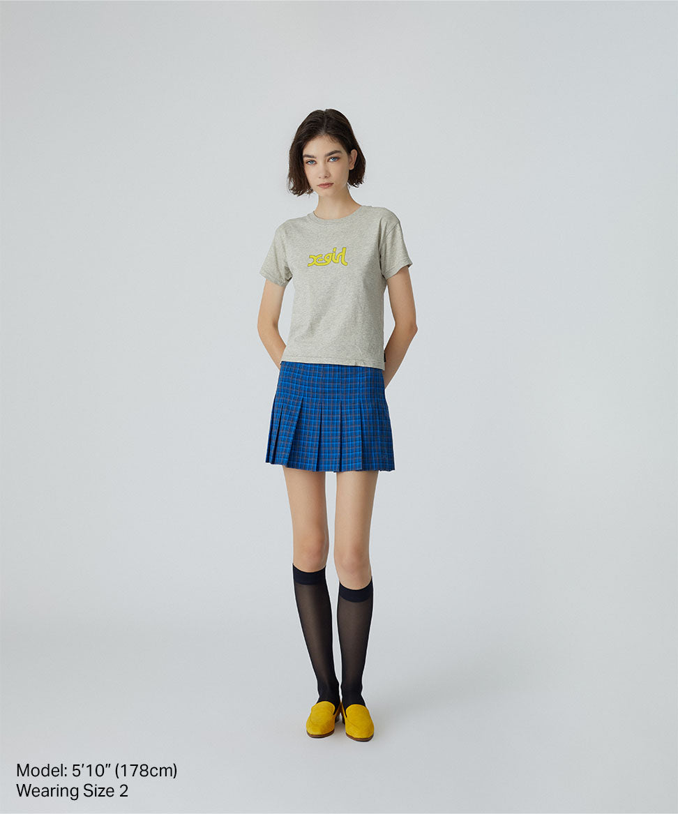 X-girl Aged Logo S/S Tee
