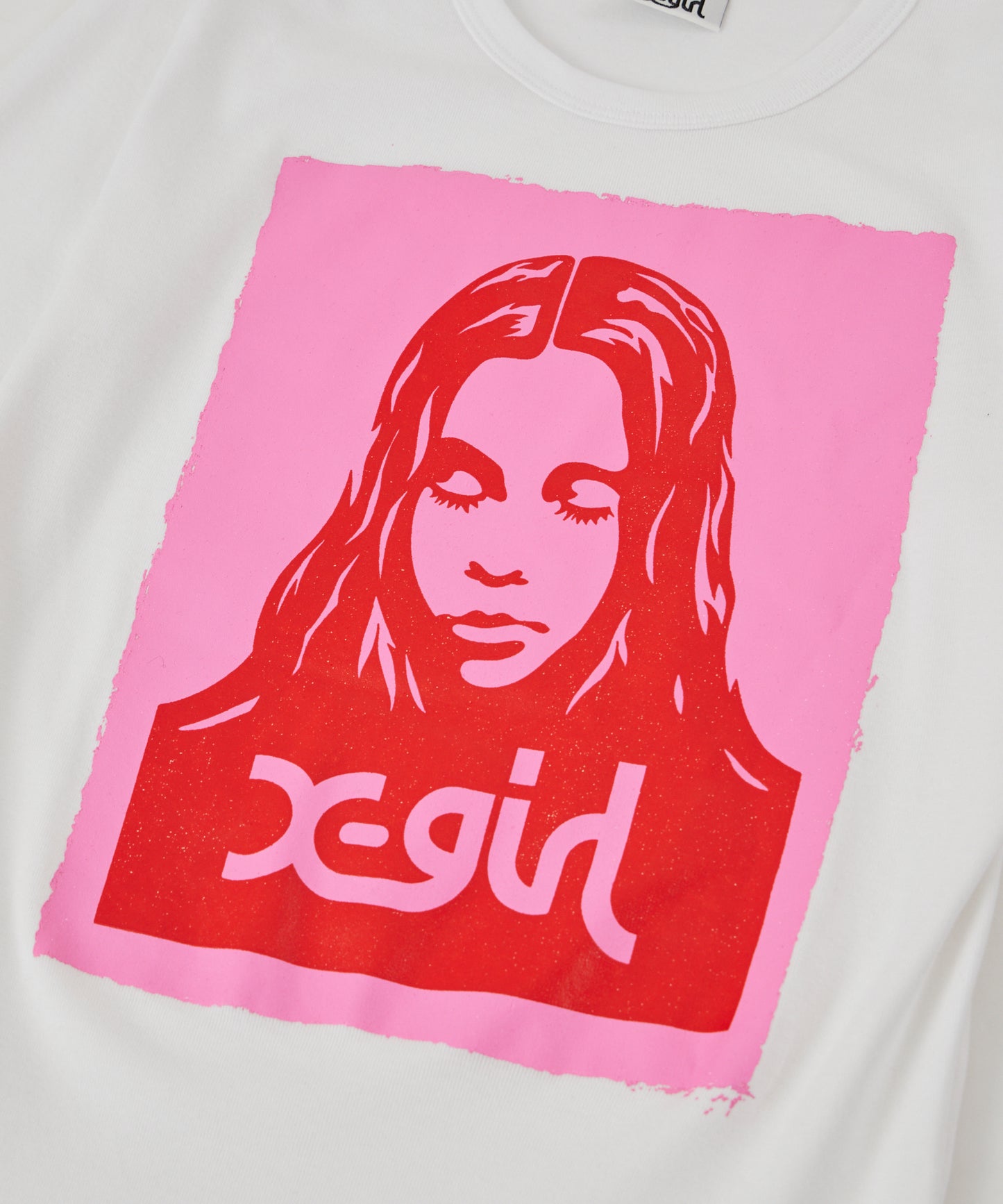 FACE POSTER L/S FITTED TEE