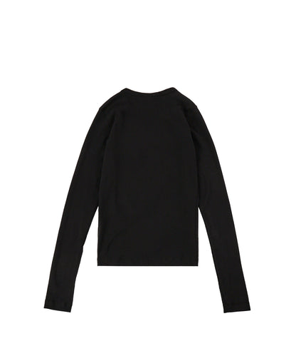 FACE POSTER L/S FITTED TEE