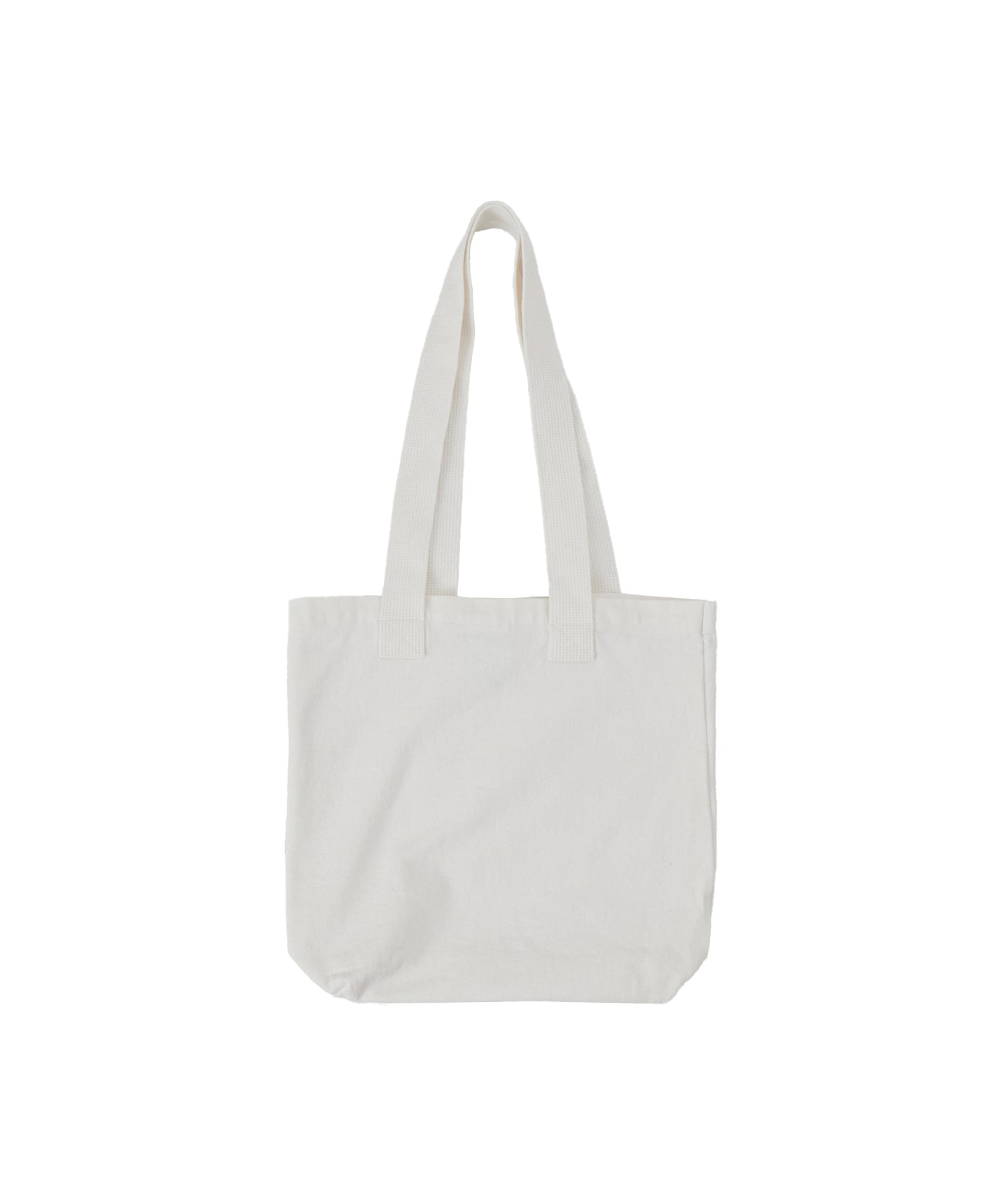 FACE POSTER WASHED DENIM TOTE BAG
