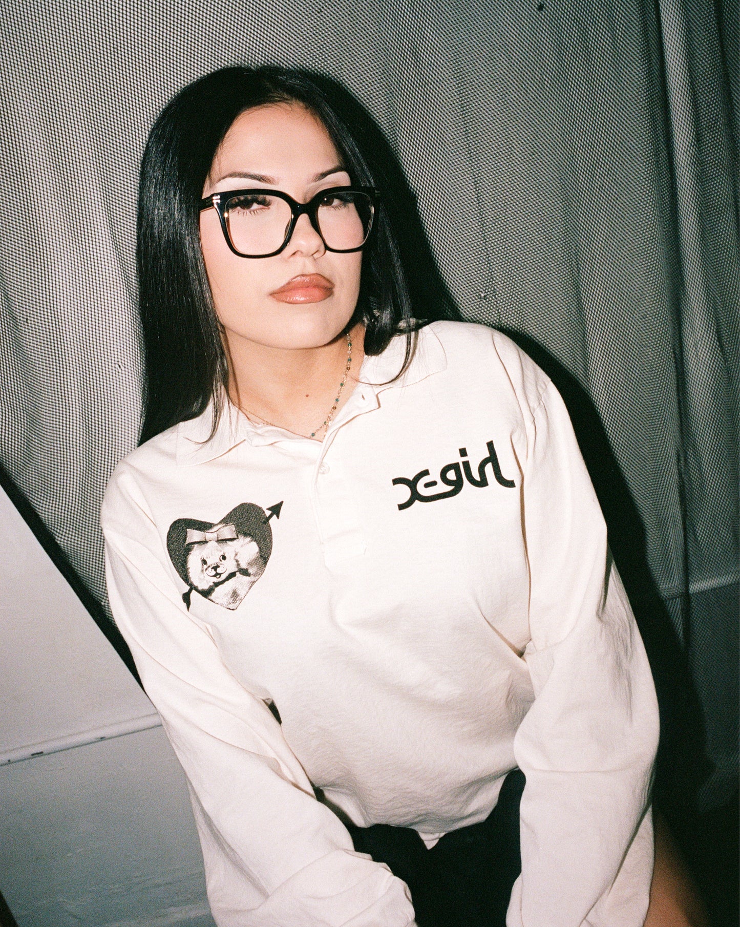 PUPPY LOVE L/S POLO SHIRT