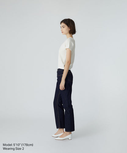 Sheer Knitted S/S Tee