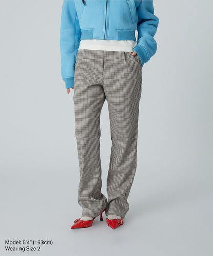 Plaid Trouser