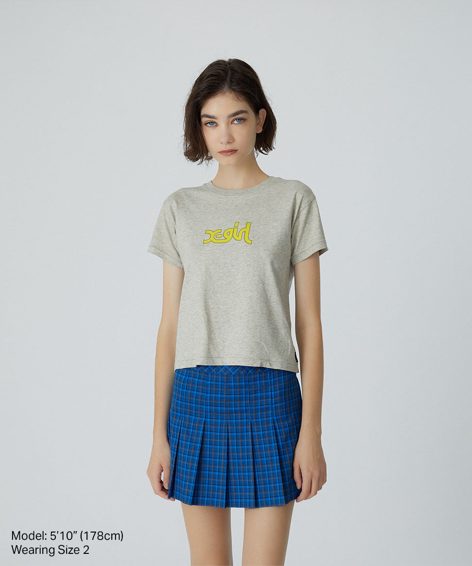 X-girl Aged Logo S/S Tee